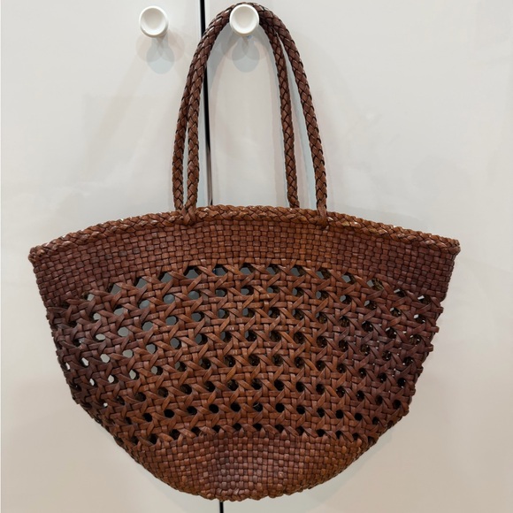Dragon Diffusion Handbags - Small Dragon Diffusion Woven Leather Handbag